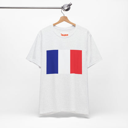 France Flag on T-shirt