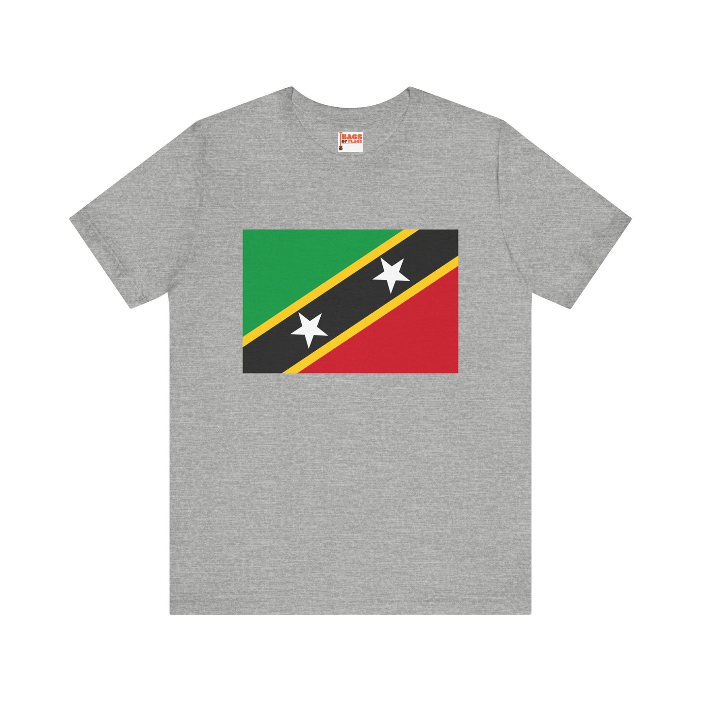 Saint Kitts and Nevis Flag on T-shirt