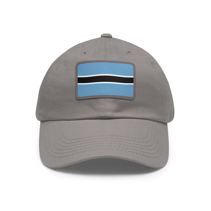 Botswana Leather Patch Hat