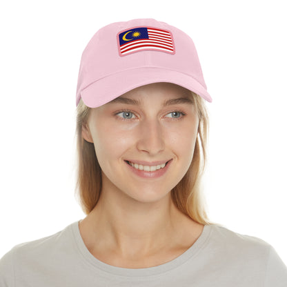 Malaysia Leather Patch Hat