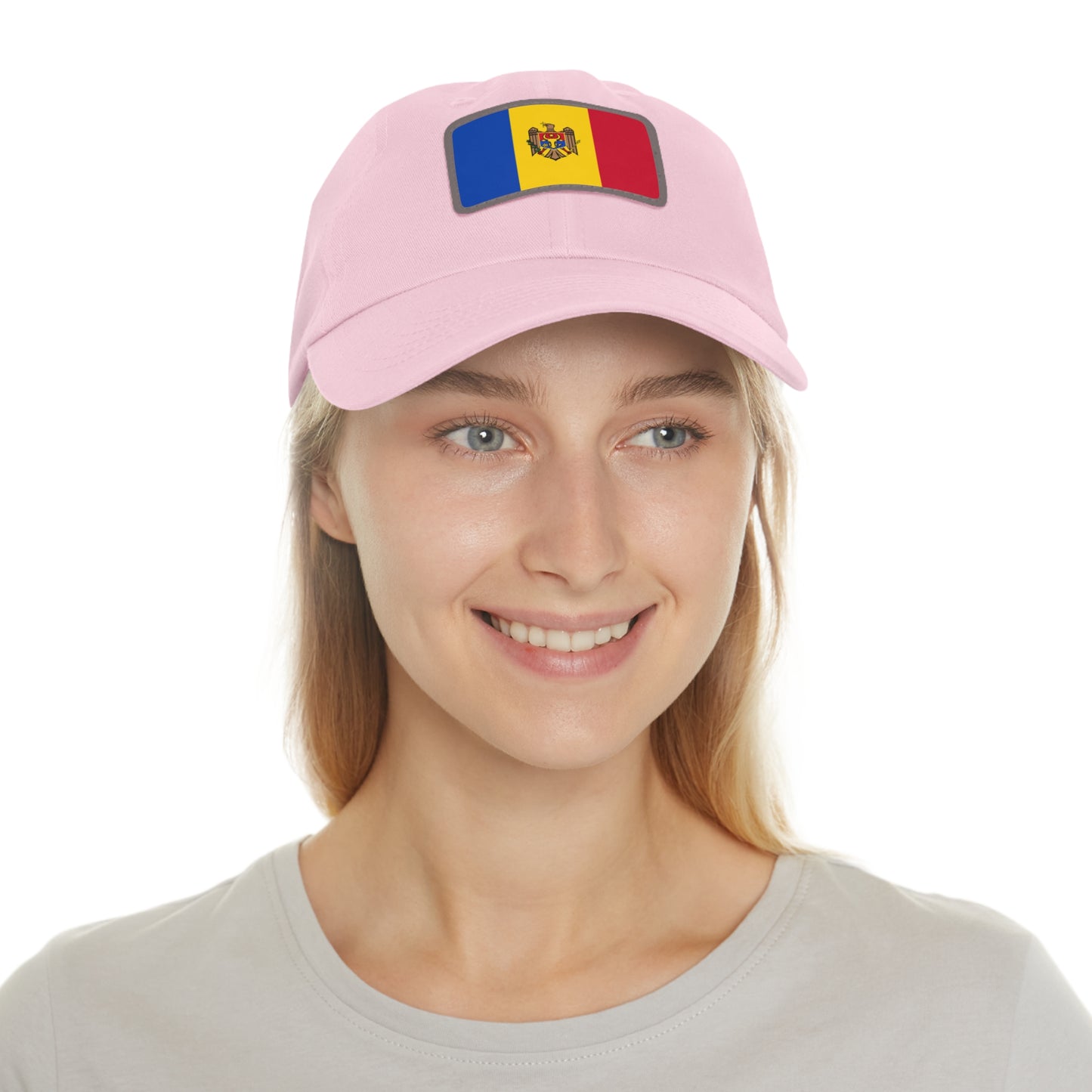 Moldova Leather Patch Hat