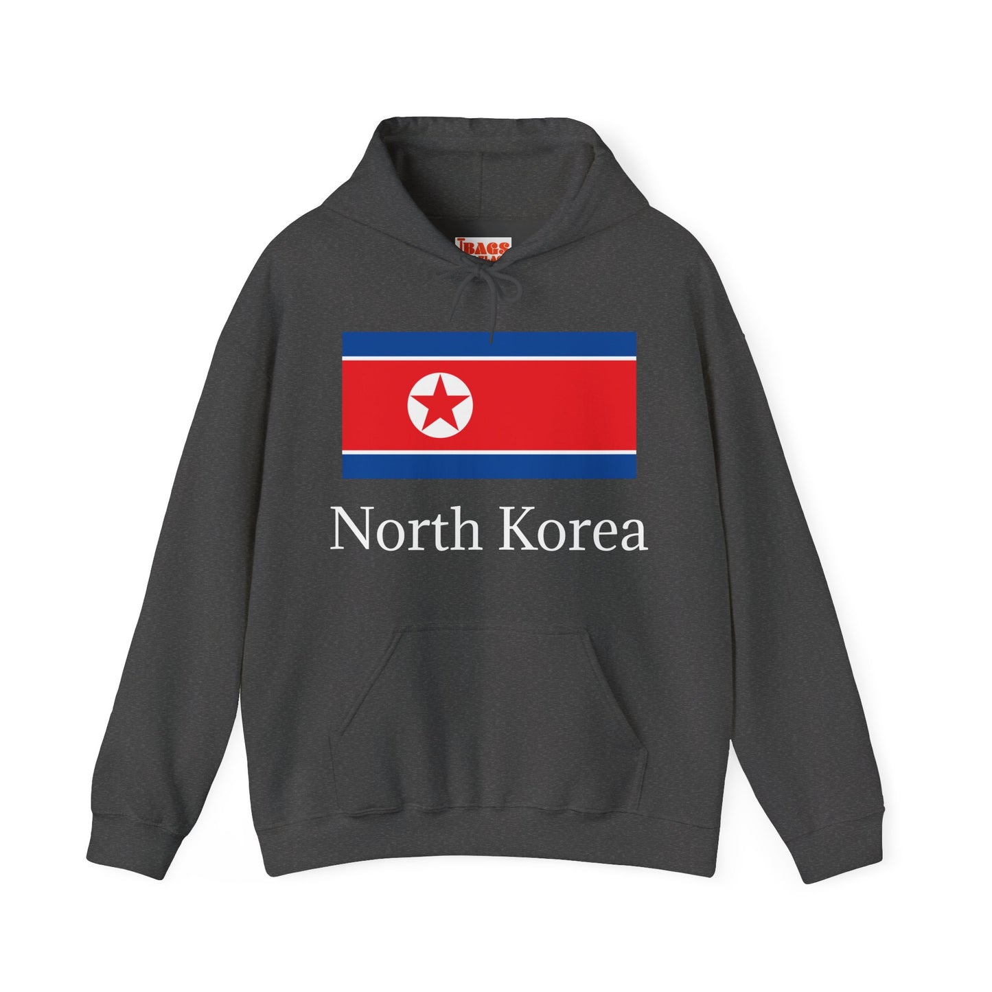 North Korea Flag Hoodies