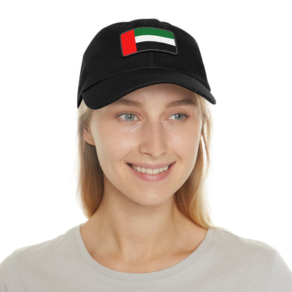 United Arab Emirates Leather Patch Hat