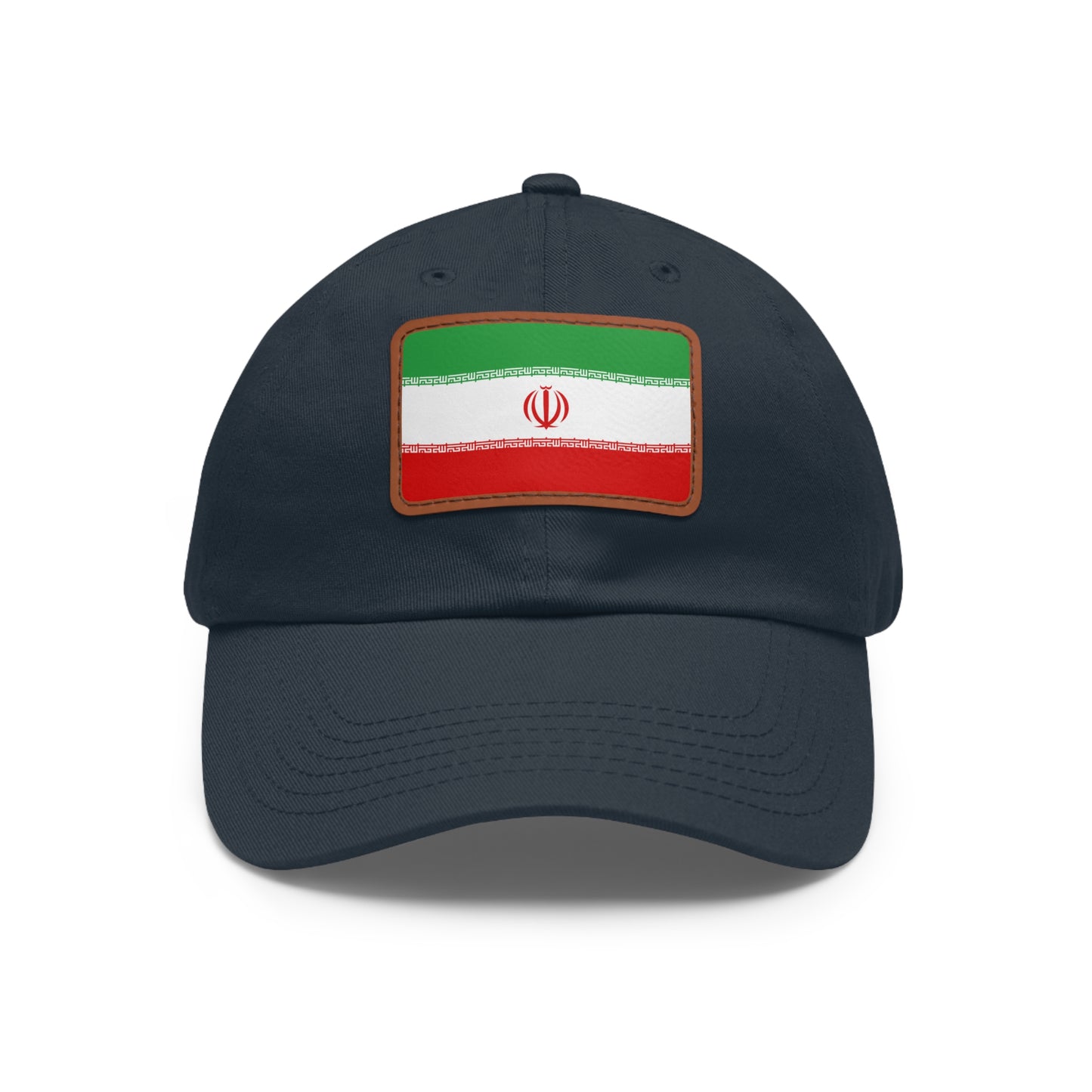 Iran Leather Patch Hat