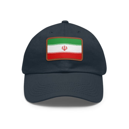 Iran Leather Patch Hat