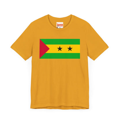 Sao Tome and Principe Flag on T-shirt