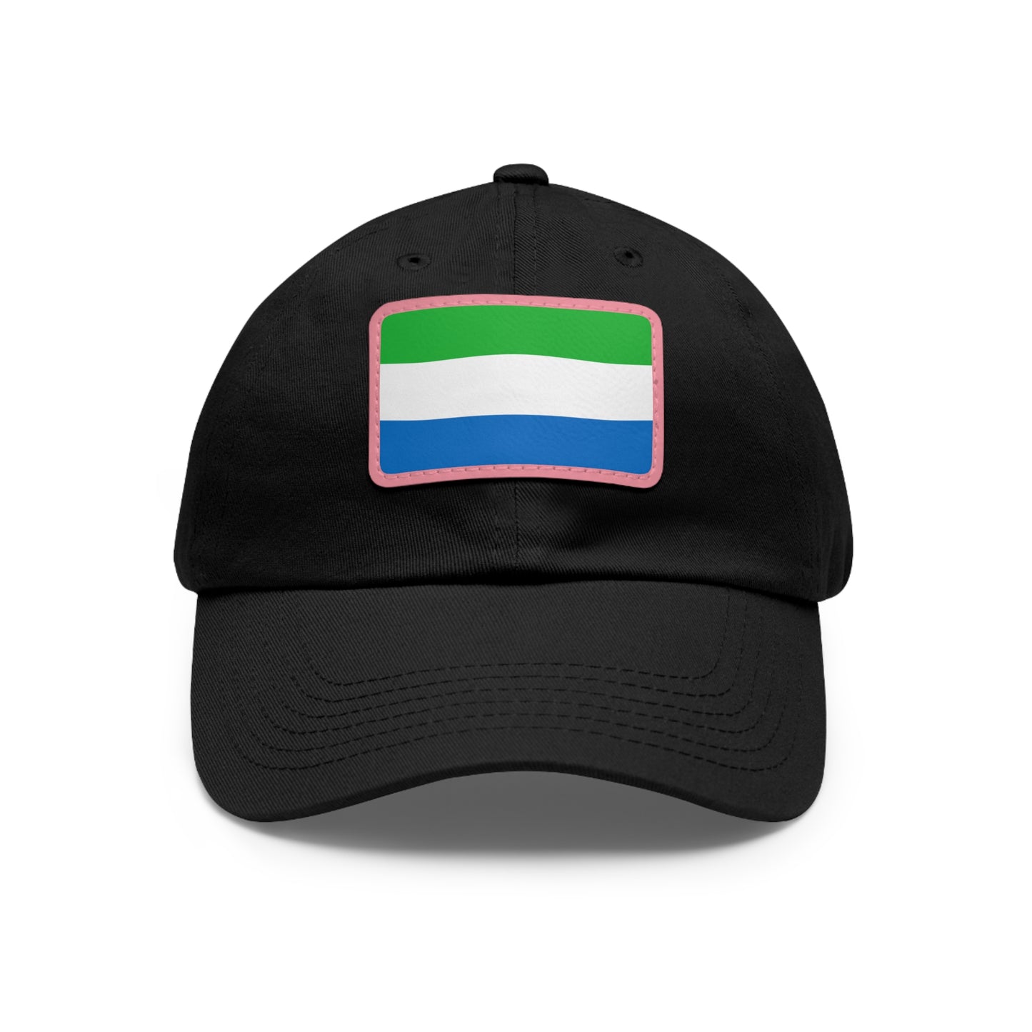 Sierra Leone Leather Patch Hat