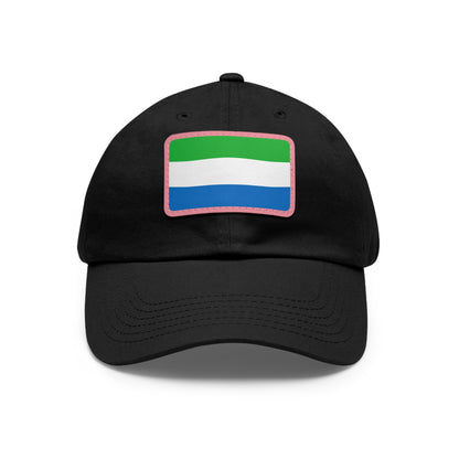Sierra Leone Leather Patch Hat