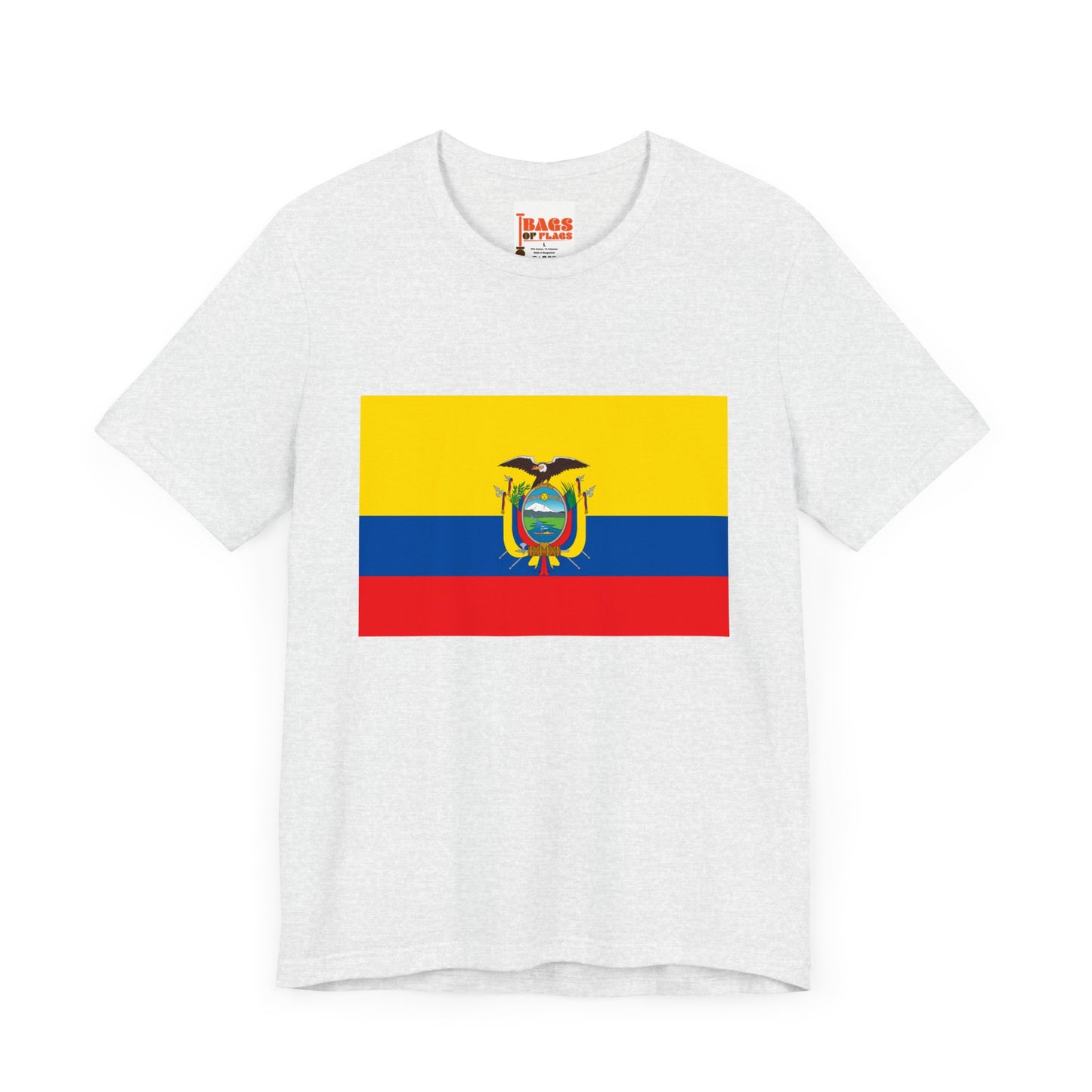 Ecuador Flag on T-shirt