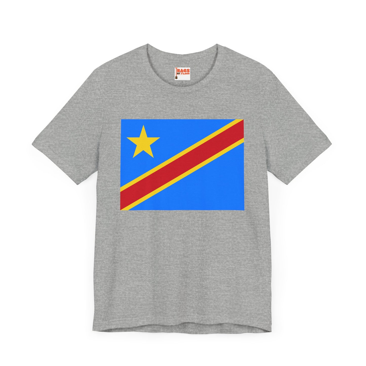 Democratic Republic of Congo Flag on T-shirt