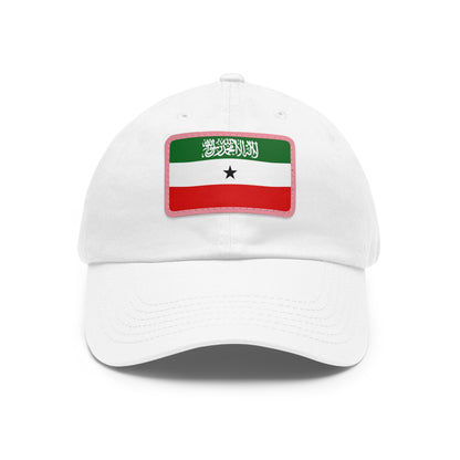 Somaliland Leather Patch Hat