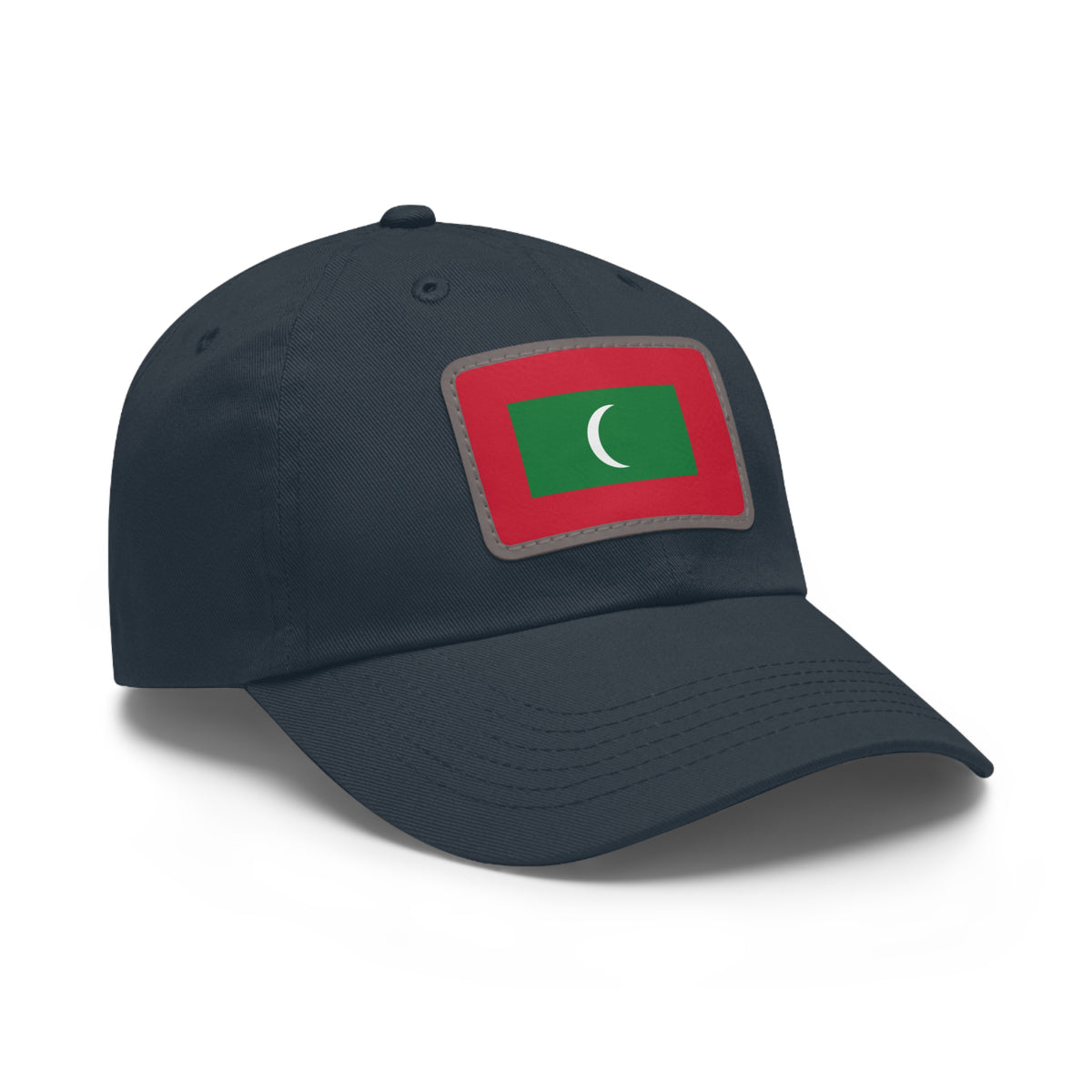Maldives Leather Patch Hat