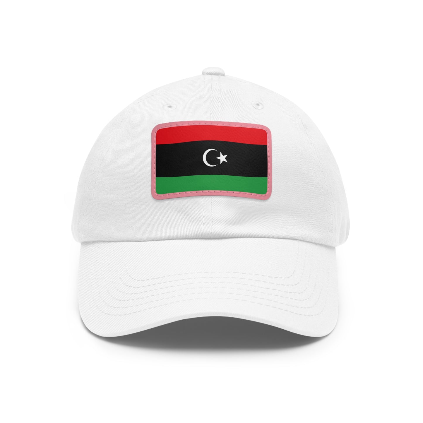 Libya Leather Patch Hat