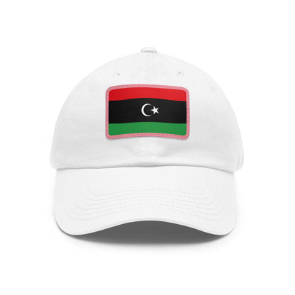 Libya Leather Patch Hat