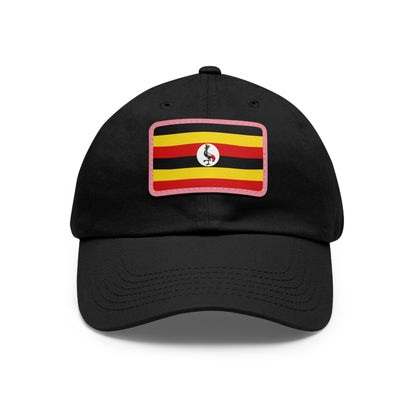 Uganda Leather Patch Hat