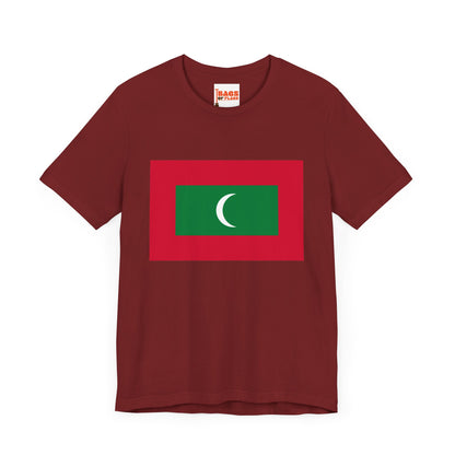 Maldives Flag on T-shirt