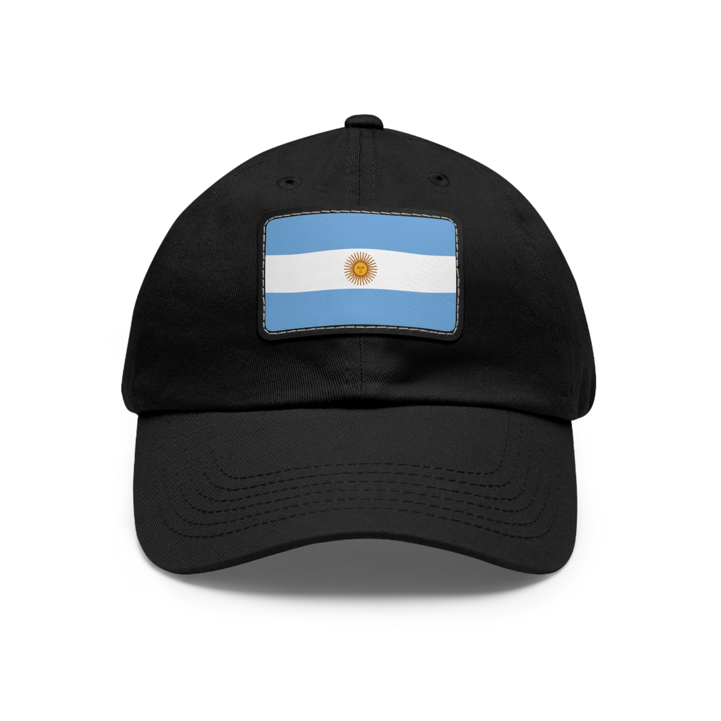 Argentina Leather Patch Hat