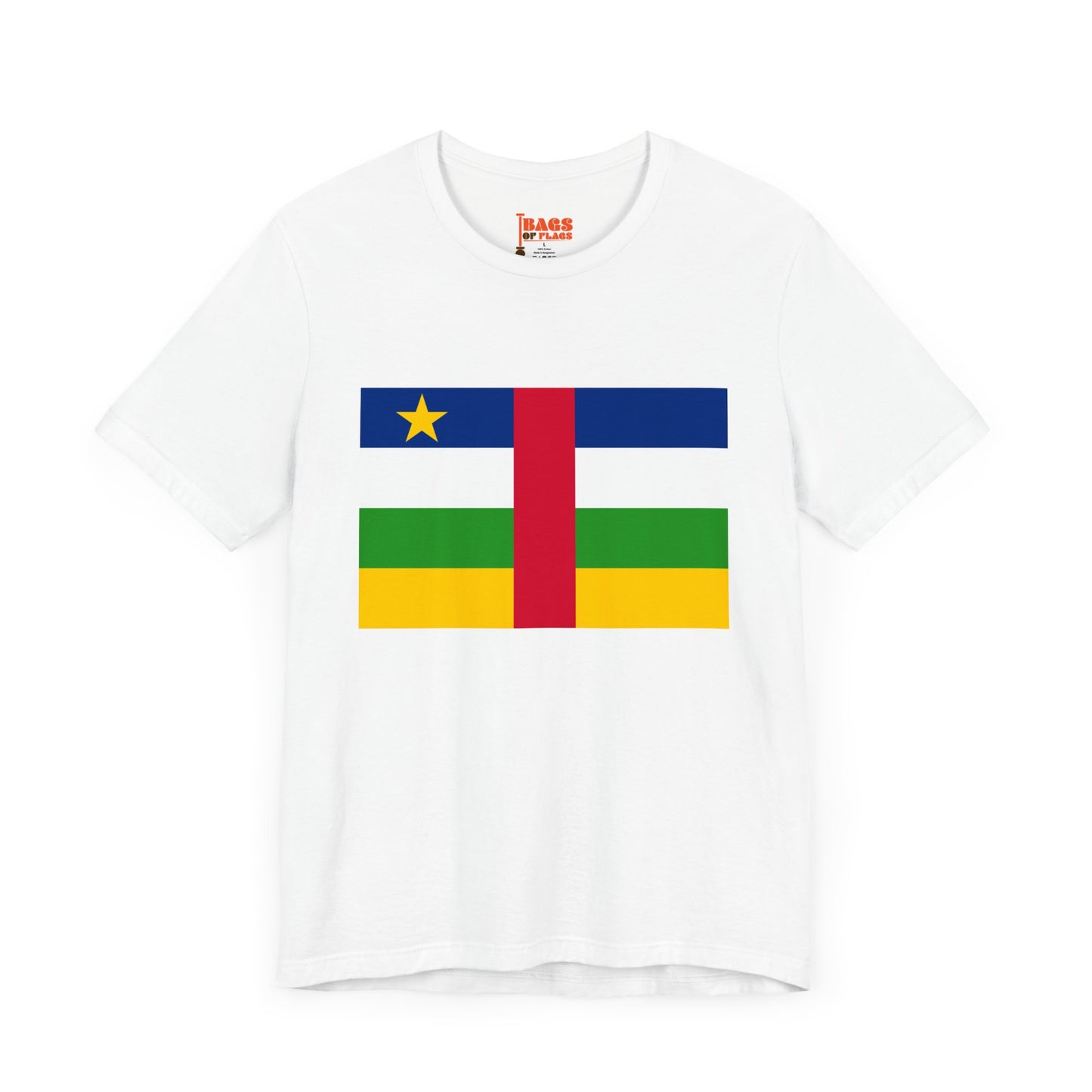 Central African Republic Flag on T-shirt