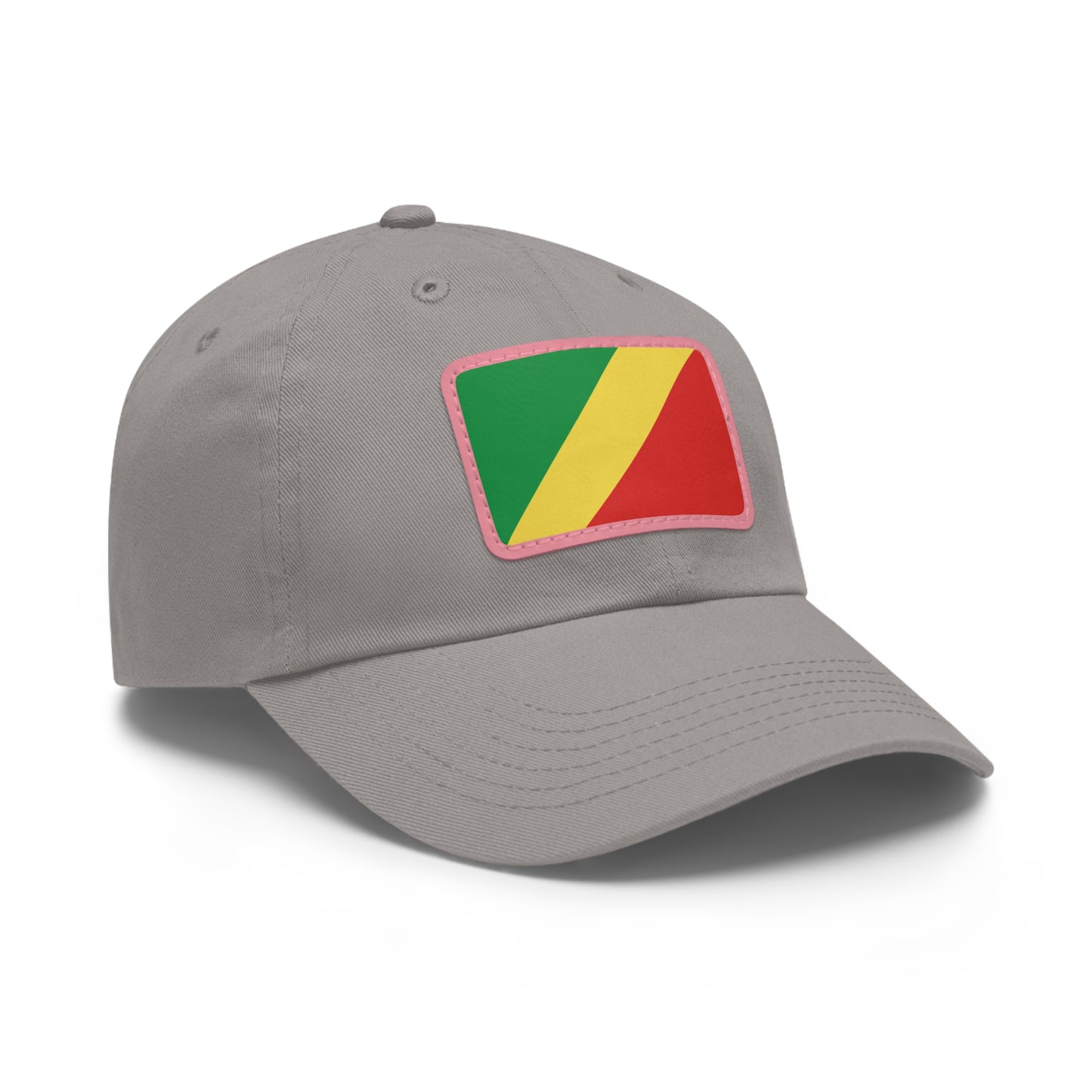 Republic of the Congo Leather Patch Hat