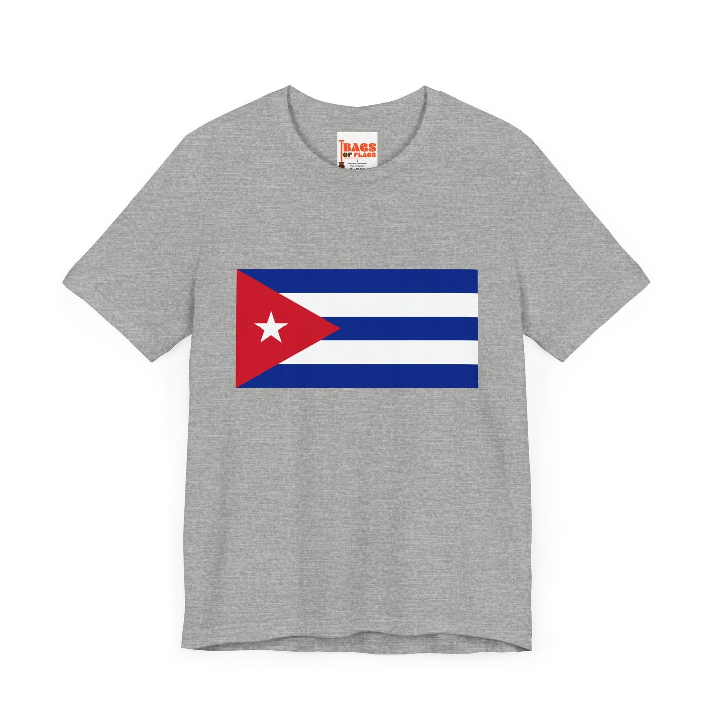 Cuba Flag on T-shirt