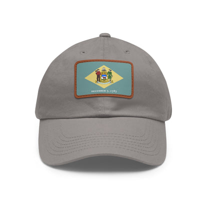 Delaware Leather Patch Hat