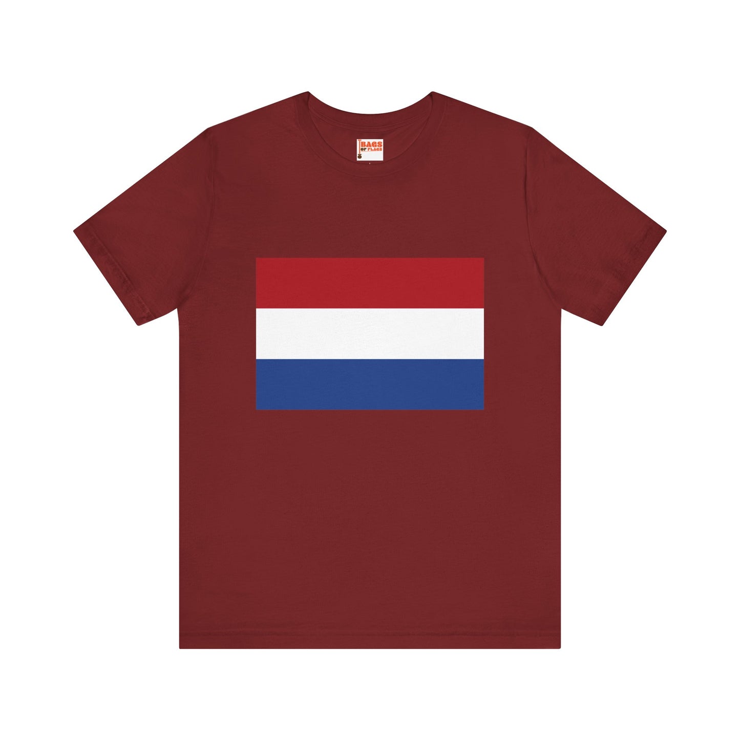 Netherlands Flag on T-shirt