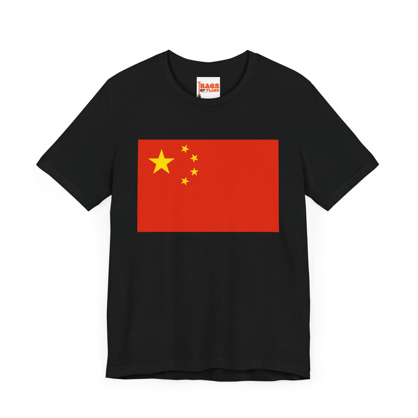 China Flag on T-shirt