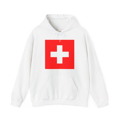 Switzerland Flag on Hoodie