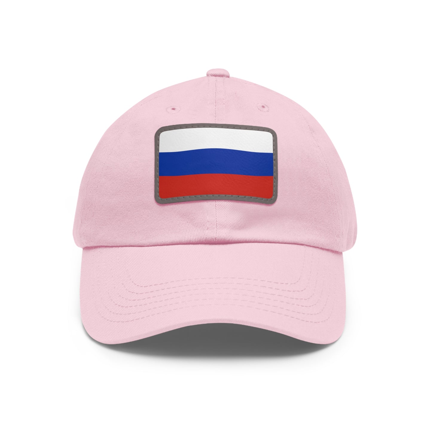 Russia Leather Patch Hat
