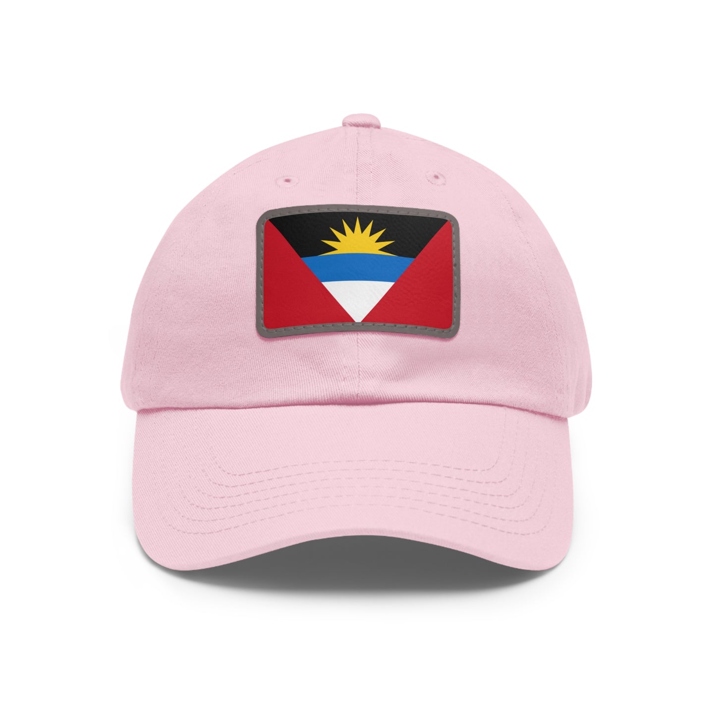 Antigua and Barbuda Leather Patch Hat