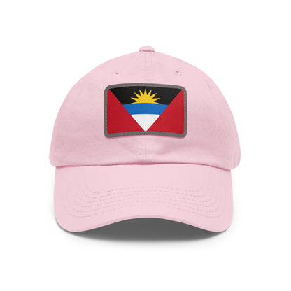 Antigua and Barbuda Leather Patch Hat