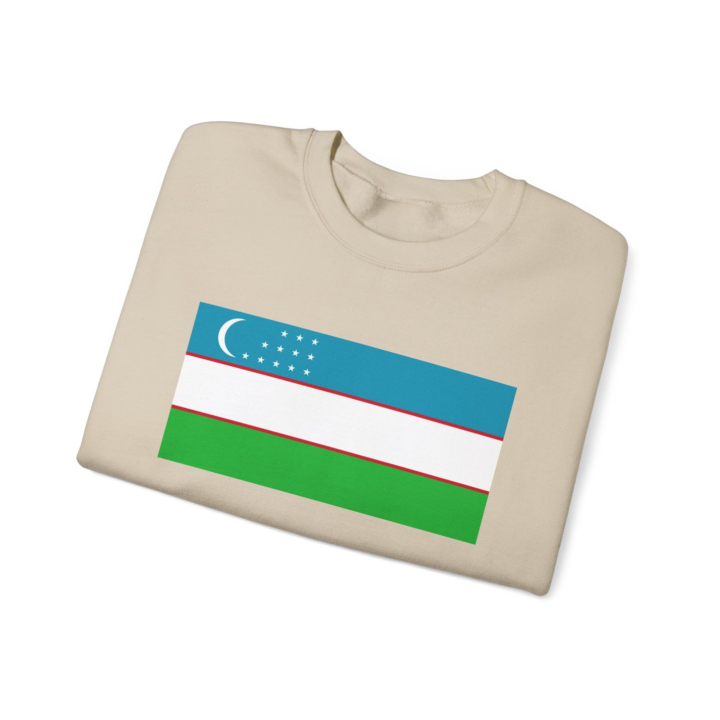 Uzbekistan Flag Sweatshirt