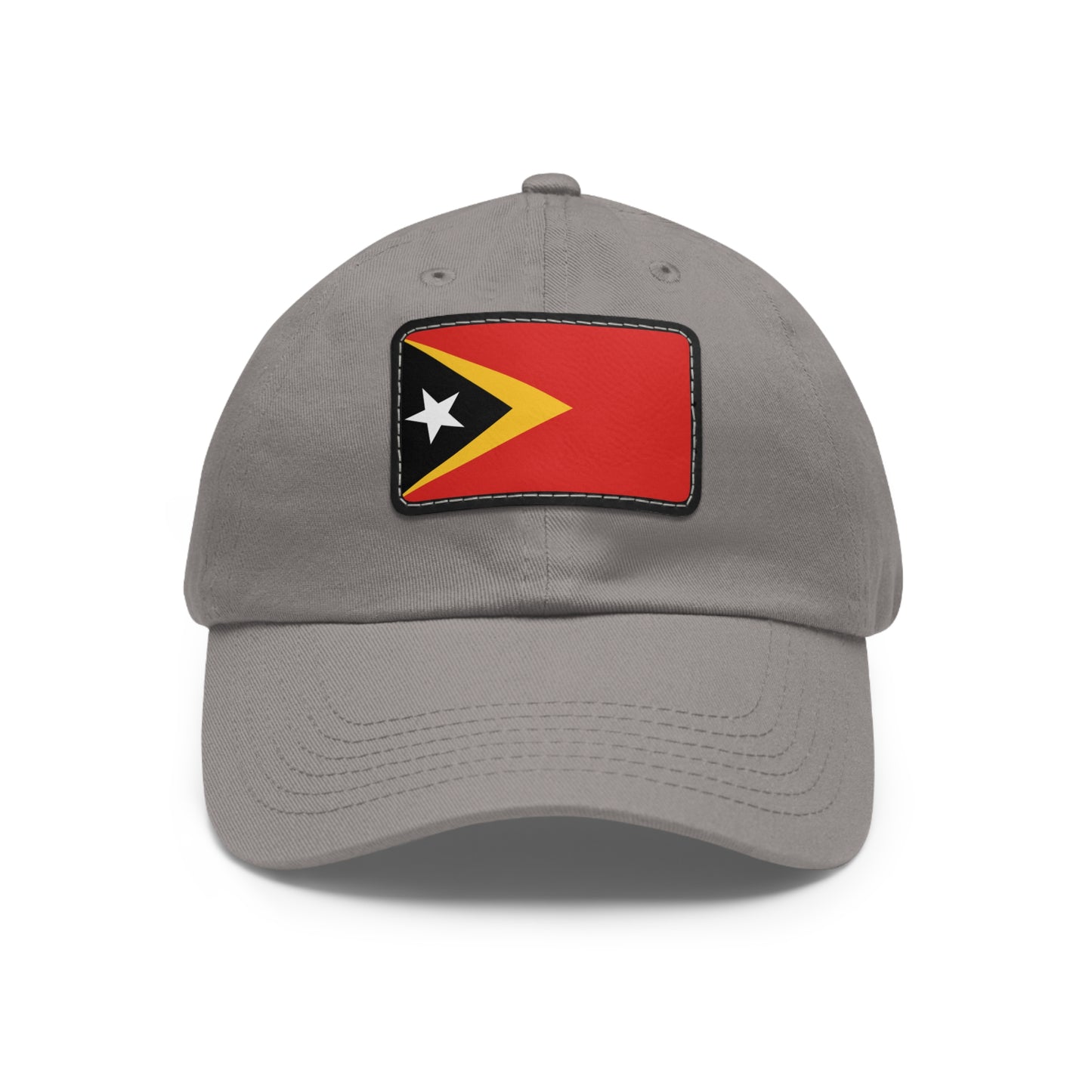 East Timor Leather Patch Hat