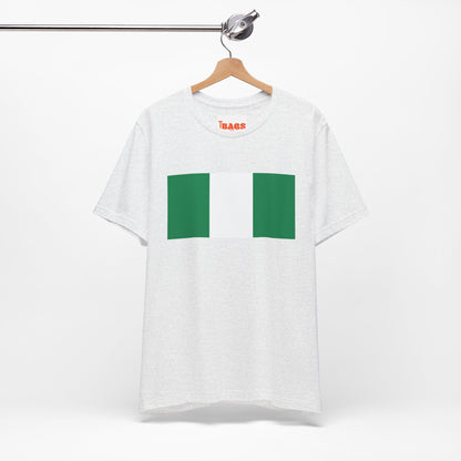 Nigeria Flag on T-shirt