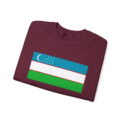 Uzbekistan Flag Sweatshirt