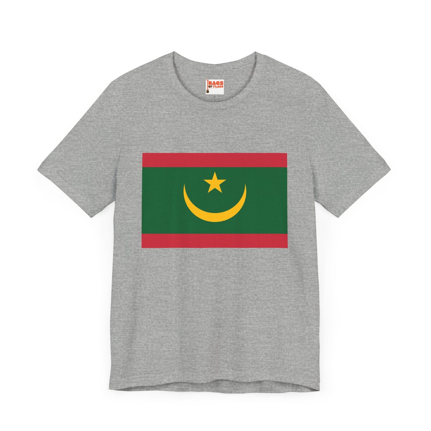 Mauritania Flag on T-shirt