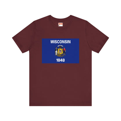 Wisconsin Flag T-shirts