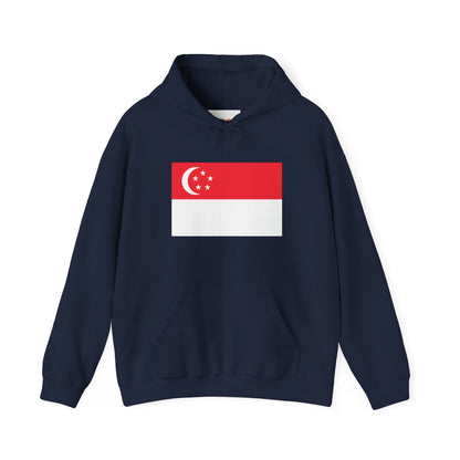 Singapore Flag Hoodies