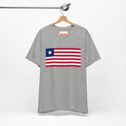 Liberia Flag on T-shirt