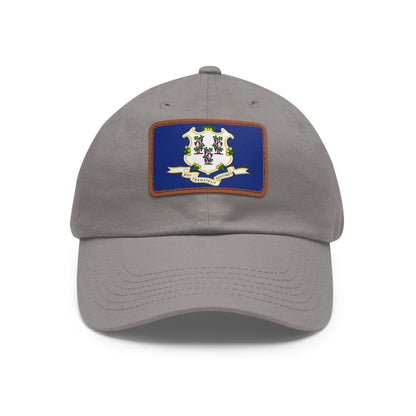 Connecticut Leather Patch Hat