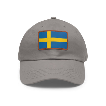 Sweden Leather Patch Hat
