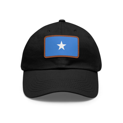 Somalia Leather Patch Hat