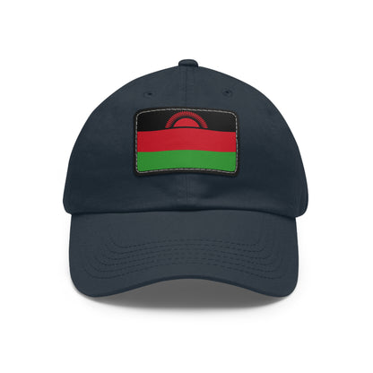Malawi Leather Patch Hat