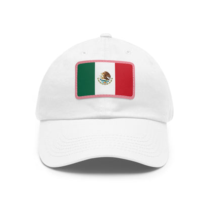 Mexico Leather Patch Hat