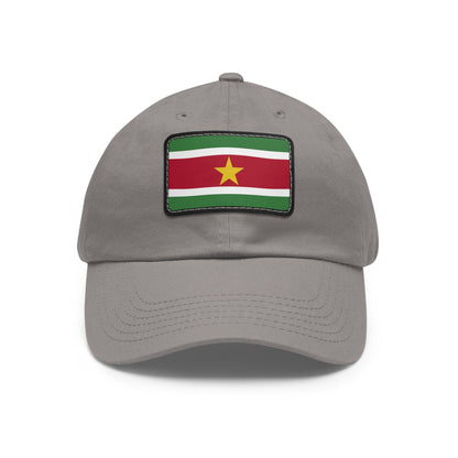 Suriname Leather Patch Hat