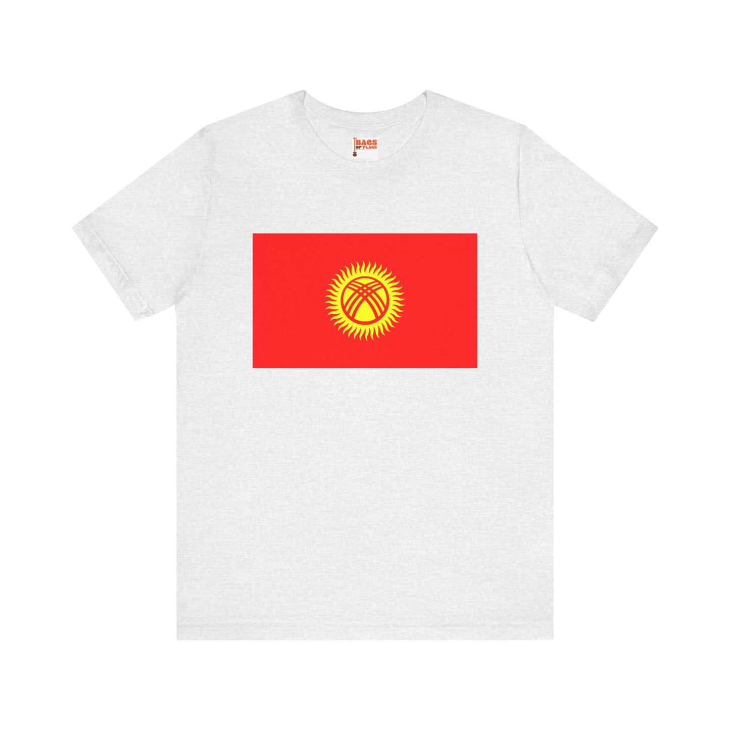 Kyrgyzstan Flag on T-shirt