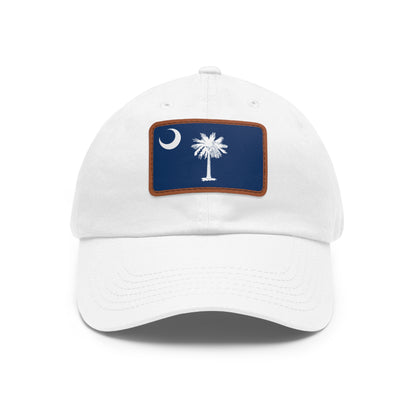 South Carolina Leather Patch Hat