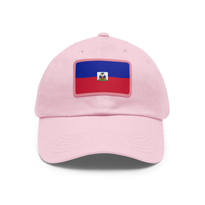 Haiti Leather Patch Hat
