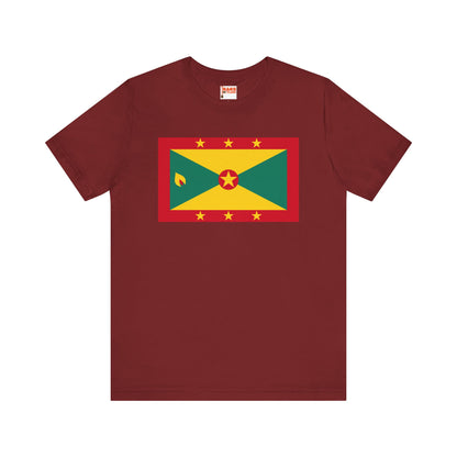 Grenada Flag on T-shirt