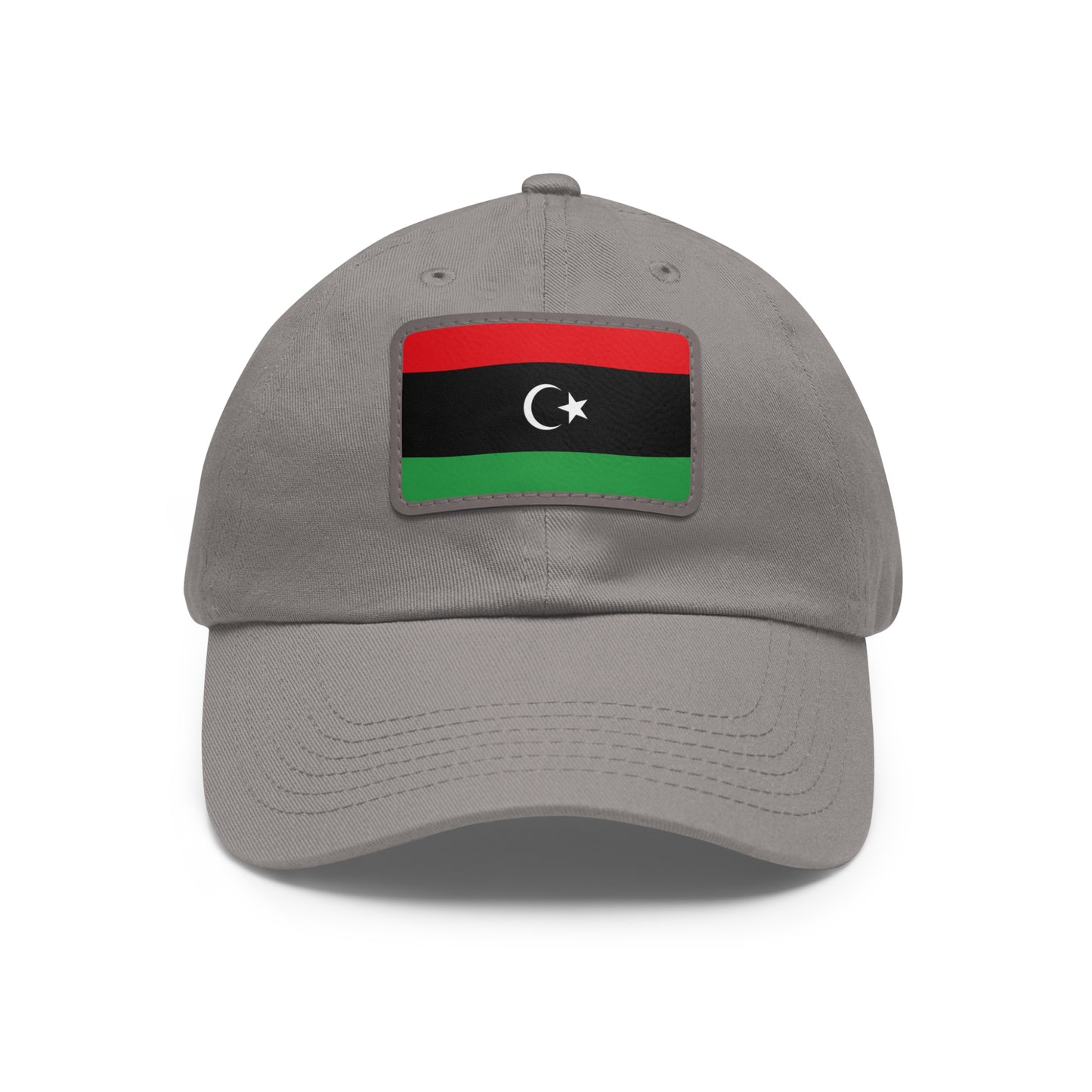 Libya Leather Patch Hat